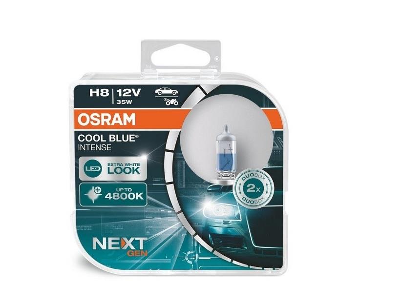 OSRAM 12V H8 AMPUL 35W 4800K COOL BLUE INTENSE (BEYAZ IŞIK) (2 AD)