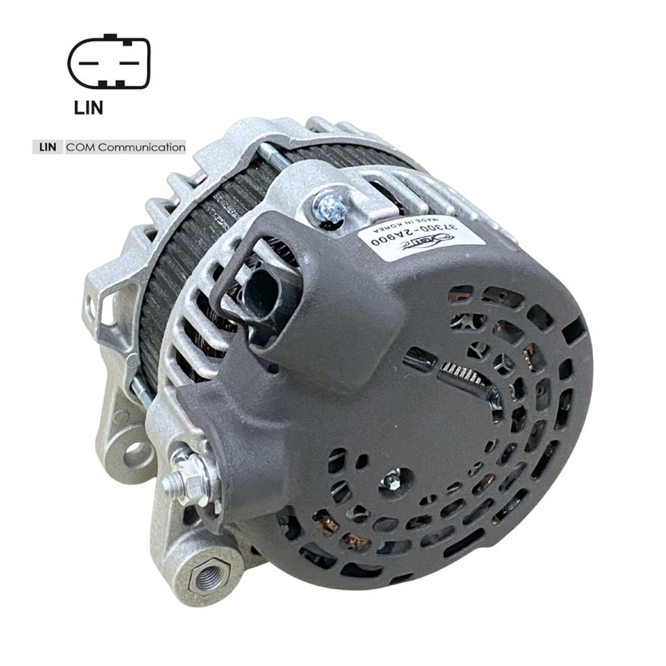 12V ALTERNATÖR DİNAMO 130 A (TEK FİŞ) (LIN) HYUNDAI ELANTRA IV/I20/I40-KIA CARENS IV/RIO/STONIC OEM