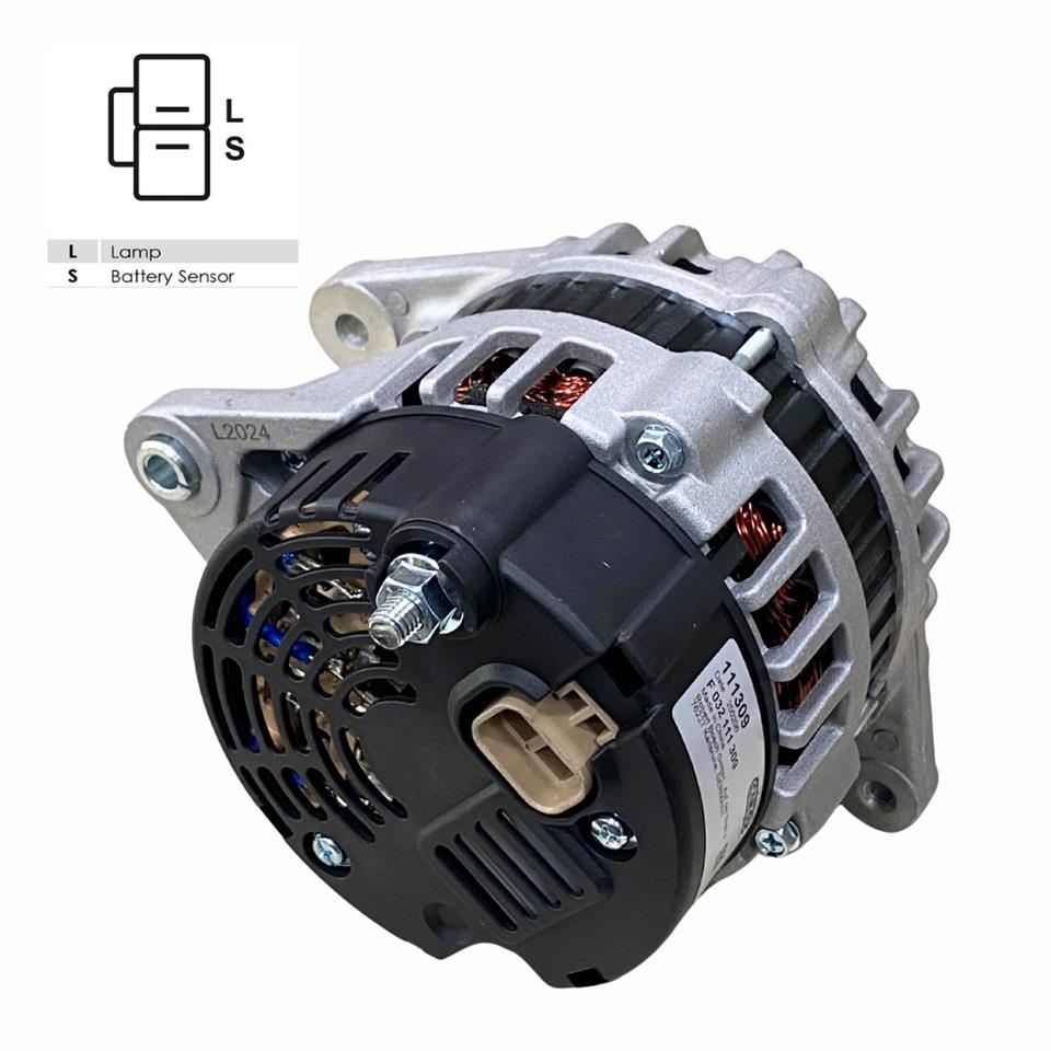 12V ALTERNATÖR DİNAMO 75 A (L-S) HYUNDAI ACCENT/ELENTRA/GETZ/LANTRA-KIA CERATO/SPORTAGE-PROTON