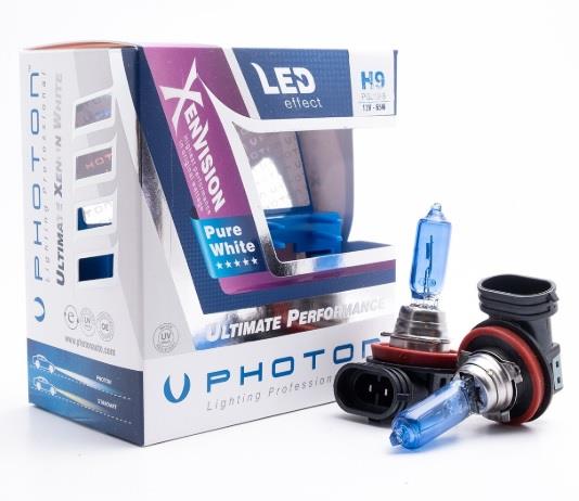 PHOTON 12V H9 AMPUL 65W DIAMOND VISION 5000K BEYAZ IŞIK (2 AD)