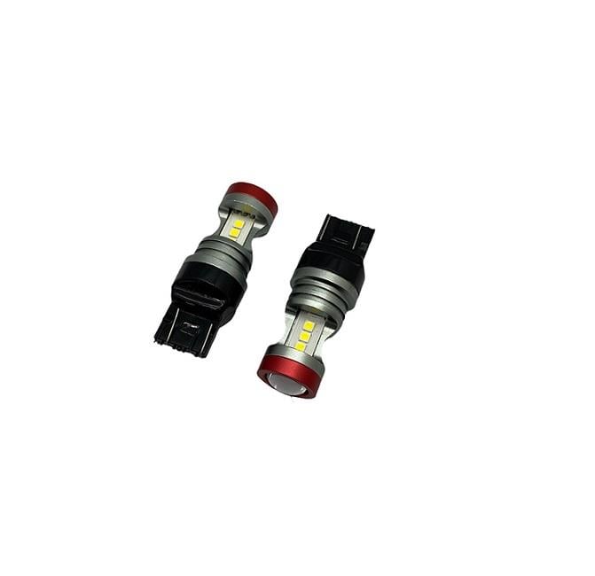 12V 1016 DİPSİZ AMPUL T20 6+1 LEDLİ BEYAZ CB (2 AD)