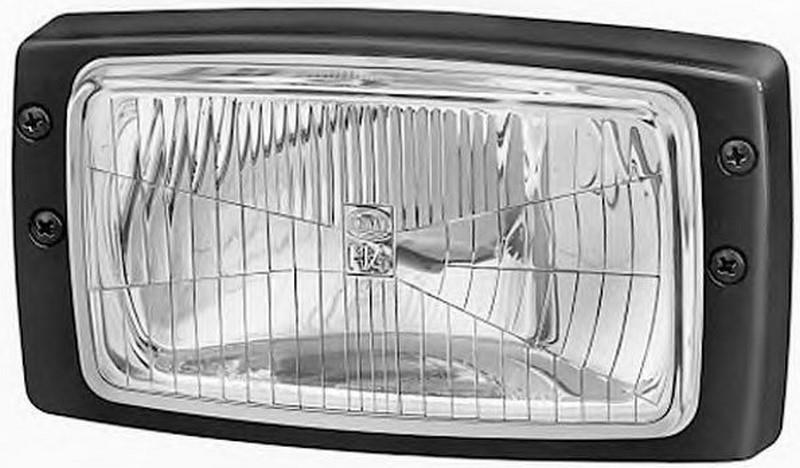 HELLA FAR DİKDÖRTGEN H4 (PARKSIZ) (ÇERÇEVELİ) (182*102 MM) İŞ MAKİNASI
