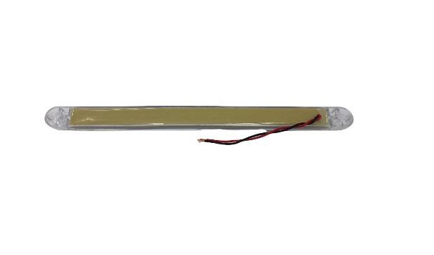 12V-24V PARMAK LAMBA 15-LEDLİ BEYAZ (240*17 MM)