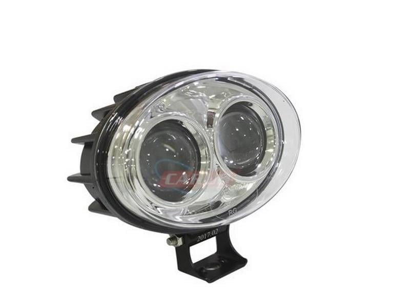 9V-80V CREE LED SPOT LAMBA (KIRMIZI NOKTA) (100*145) (2 X 3W) FORKLİFT