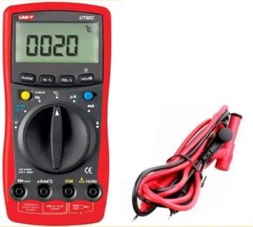 DİJİTAL MULTİMETRE-VOLTMETRE (ÖLÇÜ ALETİ) UT60C