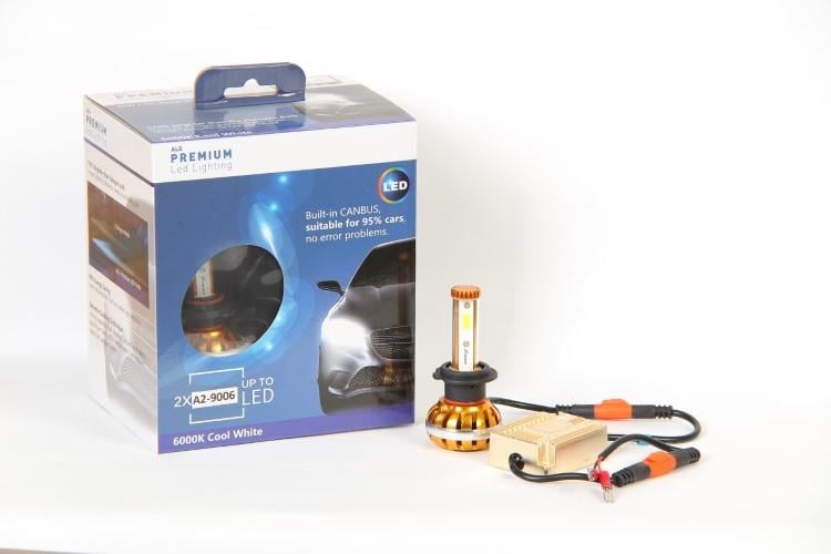 PREMIUM 12-24V HB4 XENON LED FAR AMPUL SETİ 6000K OSRAM CHIP 