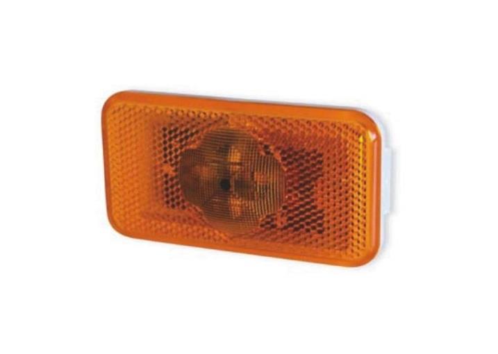 ÇERKEZ 12V-24V YAN SİNYAL LAMBASI (4 LEDLİ) SİDE MARKER VIGNAL TIP SARI