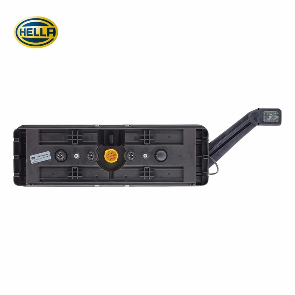 HELLA 24V STOP LAMBASI LEDLİ DORSE BOYNUZLU (KRONE AMBLEMLİ) SOL (450*138 MM)