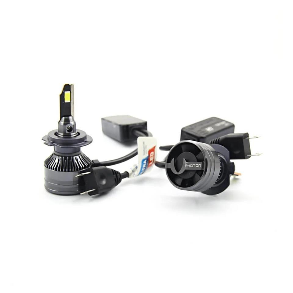 PHOTON 12V-24V H7 CSP LED XENON FAR AMPUL SETİ ULTRA 6000K 8500 LÜMEN CANBUS