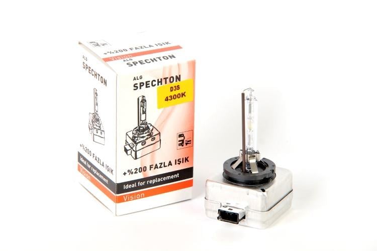 SPECHTON 12V-85V XENON AMPUL D3S 35W +%200 FAZLA IŞIK 4300K