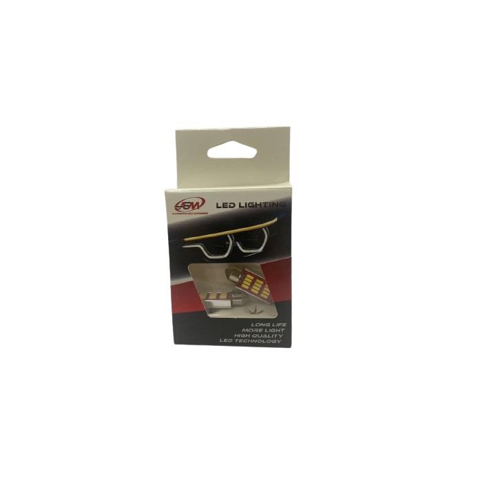 12V-24V SOFİT AMPUL 12 LEDLİ BEYAZ CANBUS (39 MM) (2 AD)