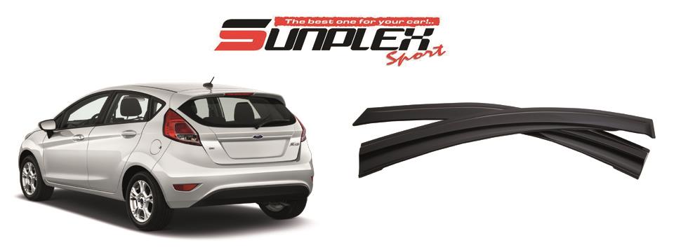 SUNPLEX CAM RÜZGARLIĞI MUGEN FORD FIESTA 2010-2017 (4 AD)