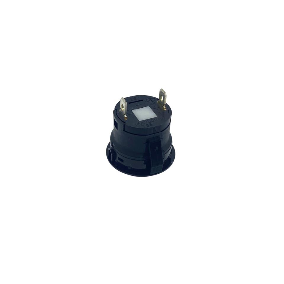 ROCKER BUTON YAYLI (POWER İŞARETLİ-KIRMIZI IŞIKSIZ) (26 MM) (PBS3 16A 250V AC T85)