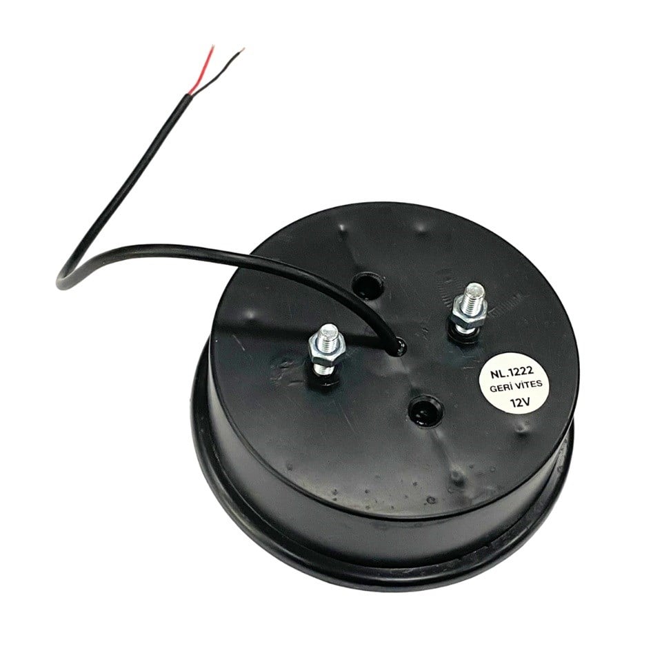 12V GERİ VİTES LAMBASI LEDLİ (YUVARLAK 122 MM) GÜLERYÜZ COBRA-MITSUBISHI-OTOKAR-TEMSA