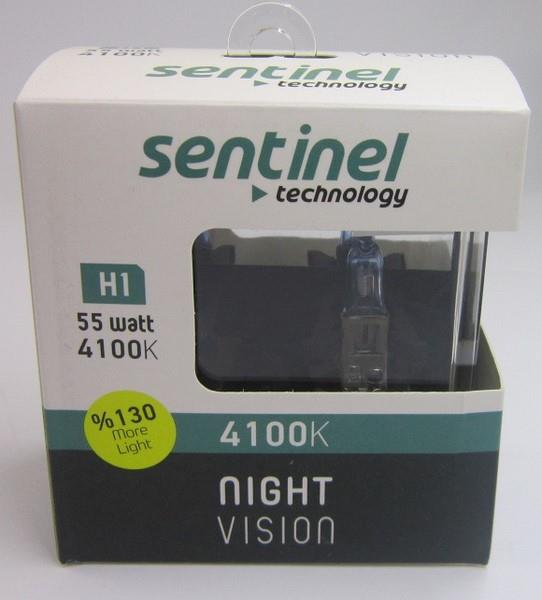 12V H1 AMPUL 55W +%130 FAZLA IŞIK 4100K NIGHT VISION (2 AD)