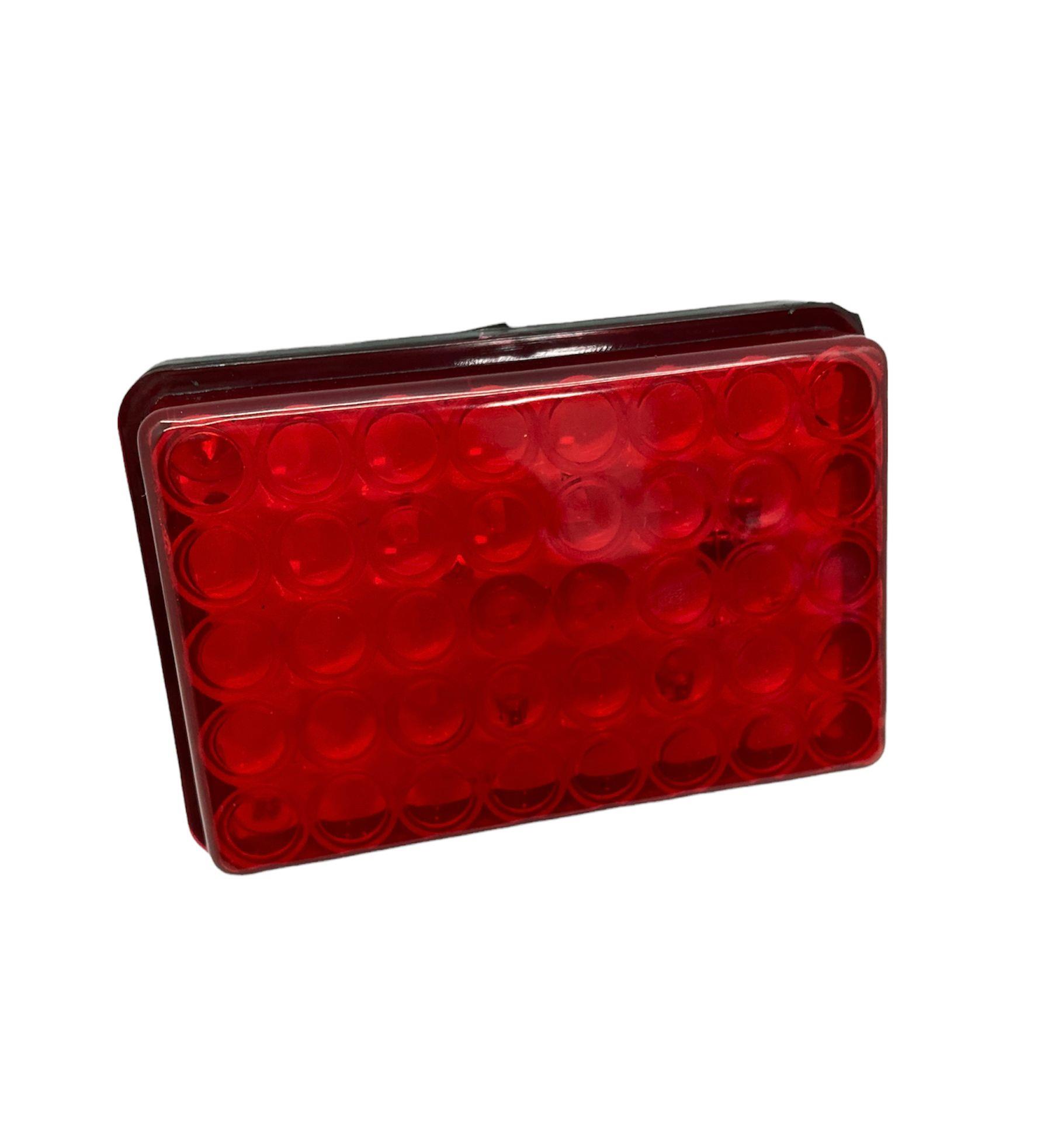 24V STOP LAMBASI 20 LEDLİ (KABLOLU SOKETLİ) (118*93 MM) CATERPILLAR İŞ MAKİNESİ
