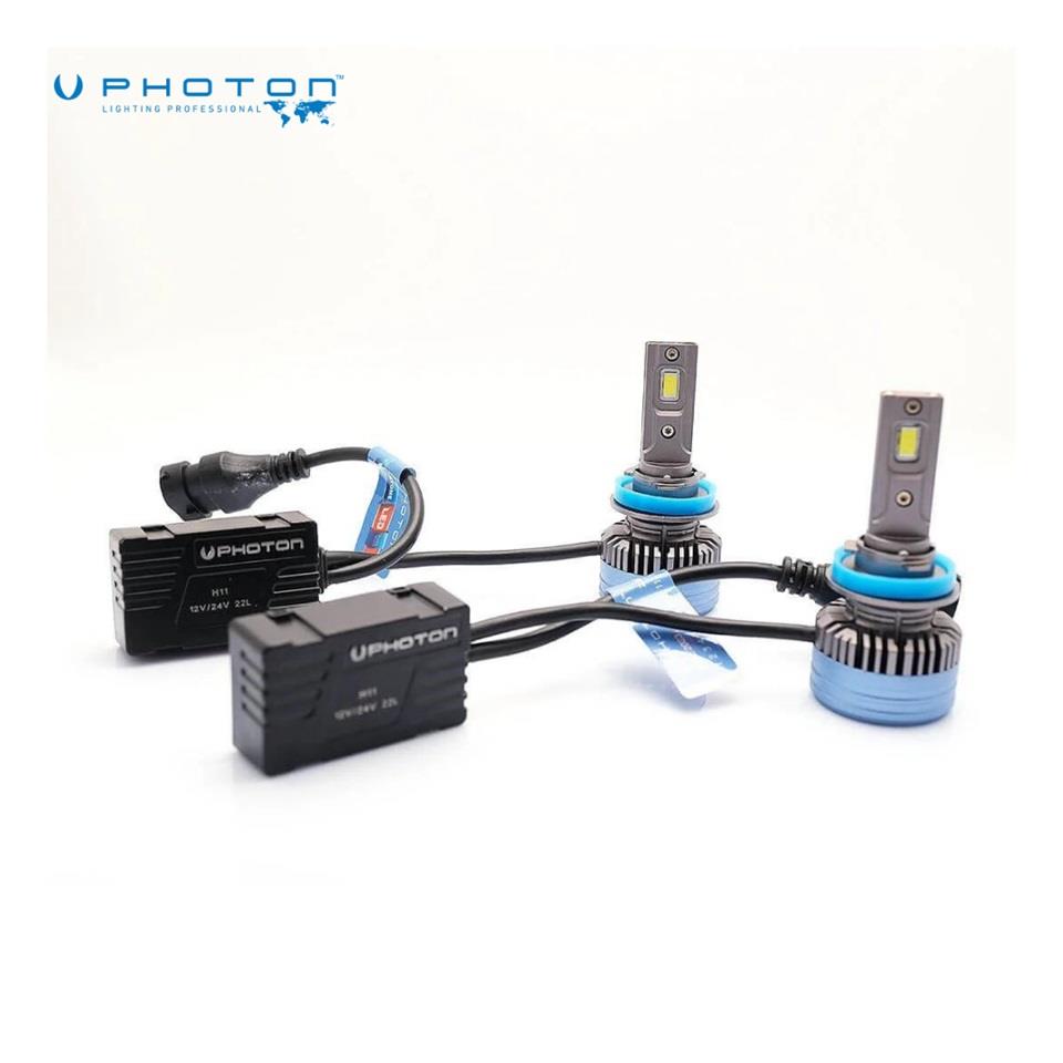 PHOTON 12V-24V H8/H11/H16 CSP LED XENON FAR AMPUL SETİ KATANA 6000K 12000 LÜMEN  CANBUS