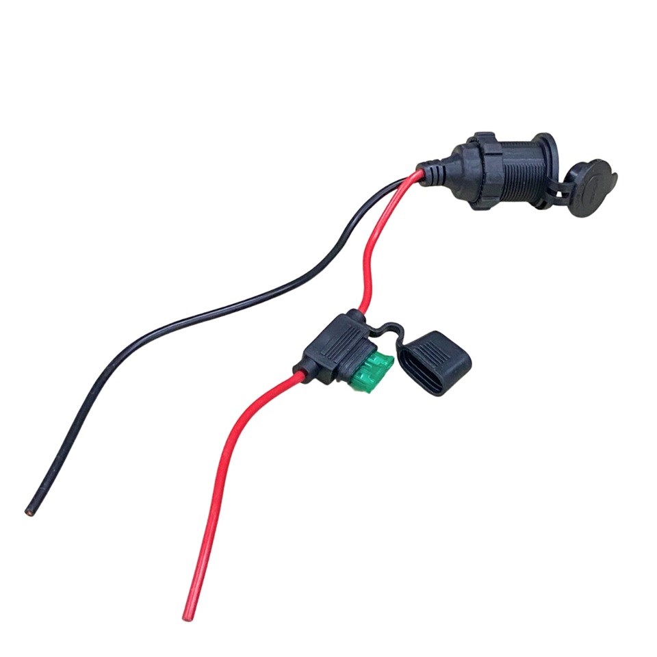 ÇAKMAK SOKETİ (ENERJİ SOKETİ) (KABLOLU) (SİGORTALI)