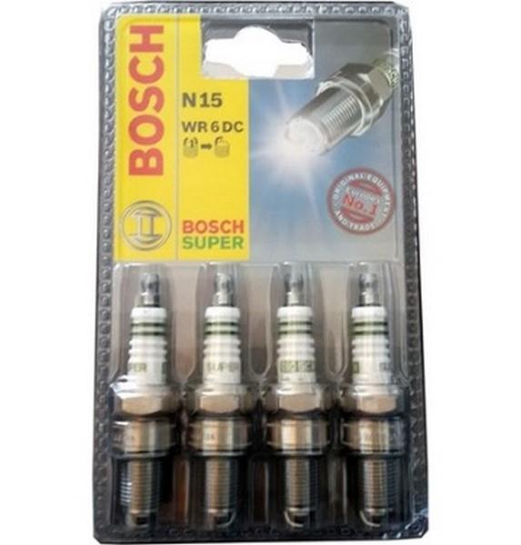 BOSCH BUJİ WR6DC FIAT TEMPRA/TIPO-RENAULT R9/R11/R19/R21-TOFAŞ DOĞAN/KARTAL (4 AD)