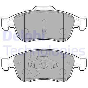 DELPHI ÖN FREN BALATASI DACIA DOKKER/DUSTER/LODGY 2010 >-RENAULT MEGANE III/FLUENCE/SCENIC 2009 >