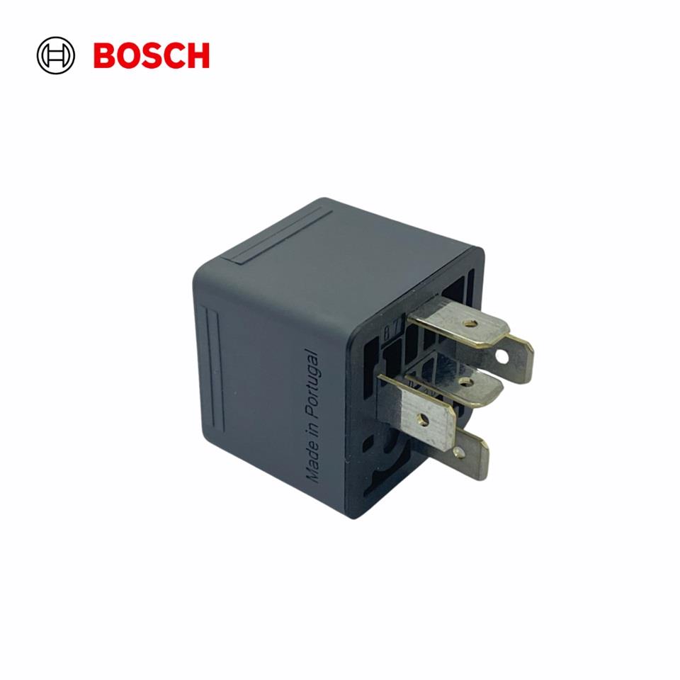 BOSCH 12V RÖLE 5 UÇLU 20/30A (ÇİFT PLATİN) (DİYOTLU) (30-85-86-87-87a) PORTUGAL