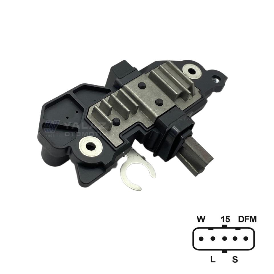 24V KÖMÜRLÜ KONJEKTÖR F00M (W-L-15-S-DFM) MAN TGX-MERCEDES AXOR-SCANIA