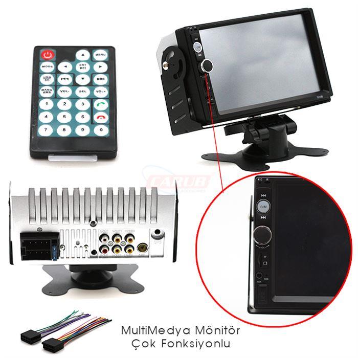 MULTIMEDIA MONİTÖR (ÇOK FONKSİYONLU) (KUMANDALI)
