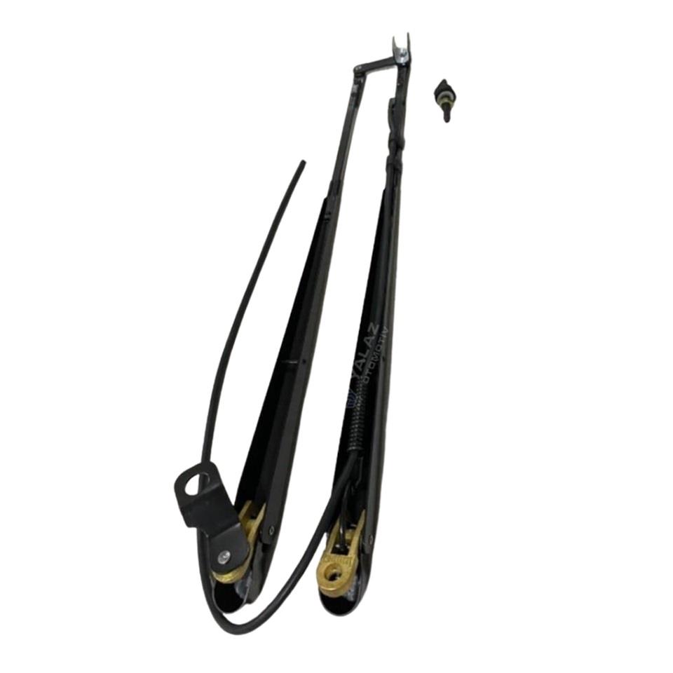 SİLECEK KOLU ÇİFTLİ ANA KOL+YARDIMCI KOL GRUBU (5 MM/14 MM BRAKETLİ-FISKİYELİ) (KONİK FREZE) 500 MM