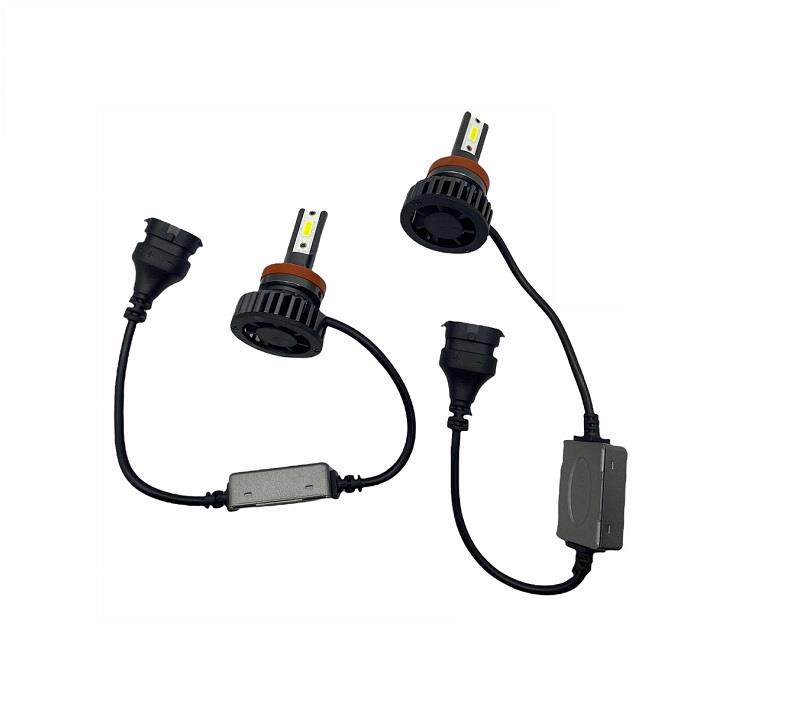 9V-32V H11 DOB LED XENON FAR AMPUL SETİ CANBUS 6500K 8000 LÜMEN