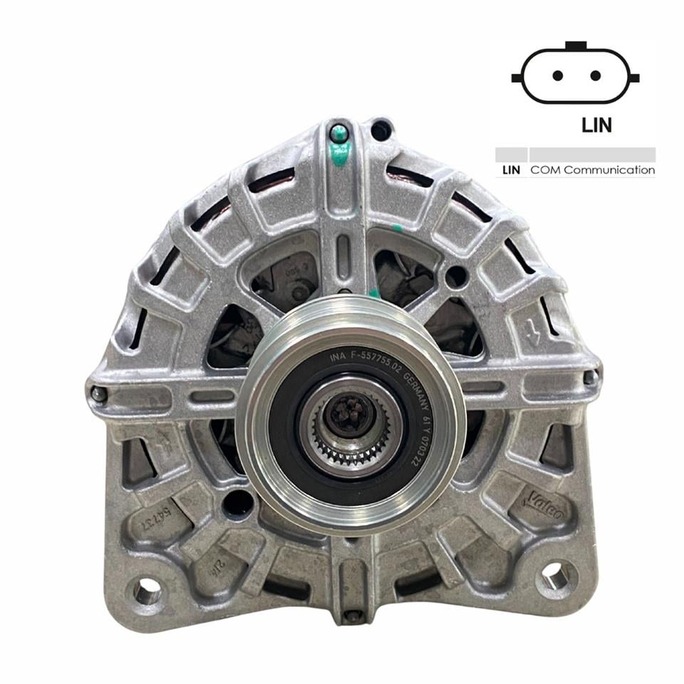 VALEO 12V ALTERNATÖR DİNAMO 180 A (LIN) DACIA DOKKER/DUSTER/LOGAN-RENAULT CAPTUR/CLIO/KADJAR/MEGANE