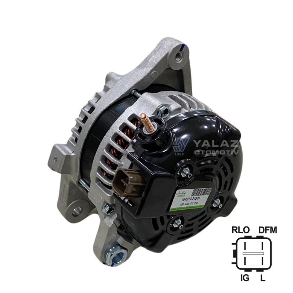 12V ALTERNATÖR DİNAMO DENSO TİPİ 100 A (RLO-DFM-IG-L) TOYOTA AURIS/AVENSIS/COROLLA/RAV4 III
