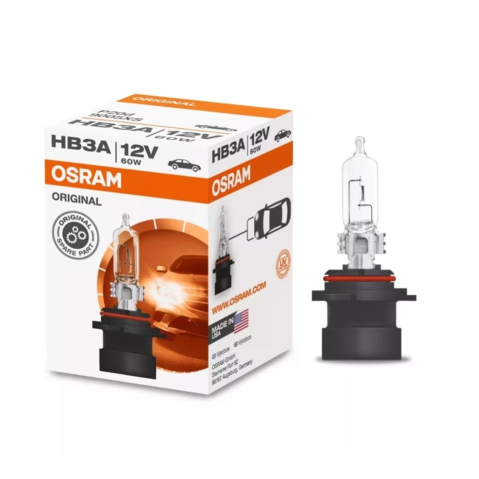 OSRAM 12V HB3A AMPUL 60W (DÜZ SOKET)