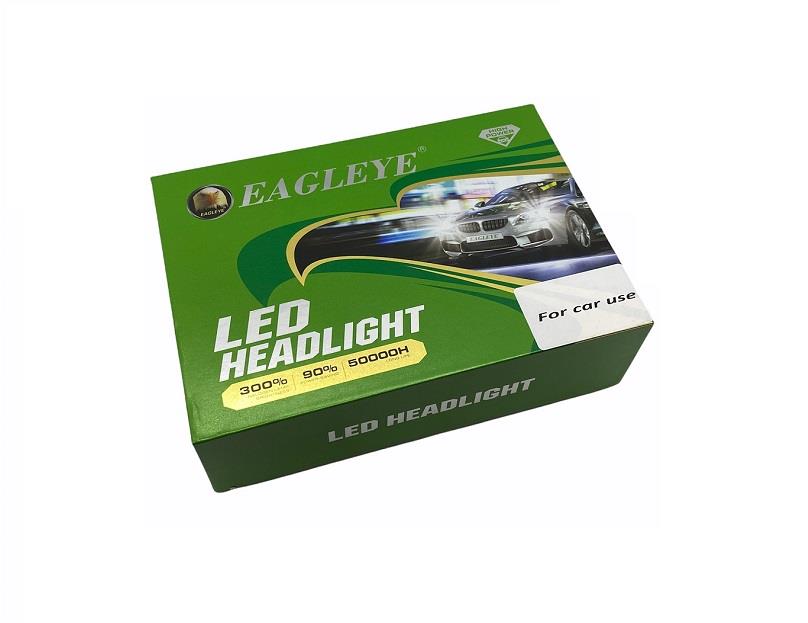 12V H4 CSP LED XENON FAR AMPUL SETİ 6500K 8000 LÜMEN CANBUS