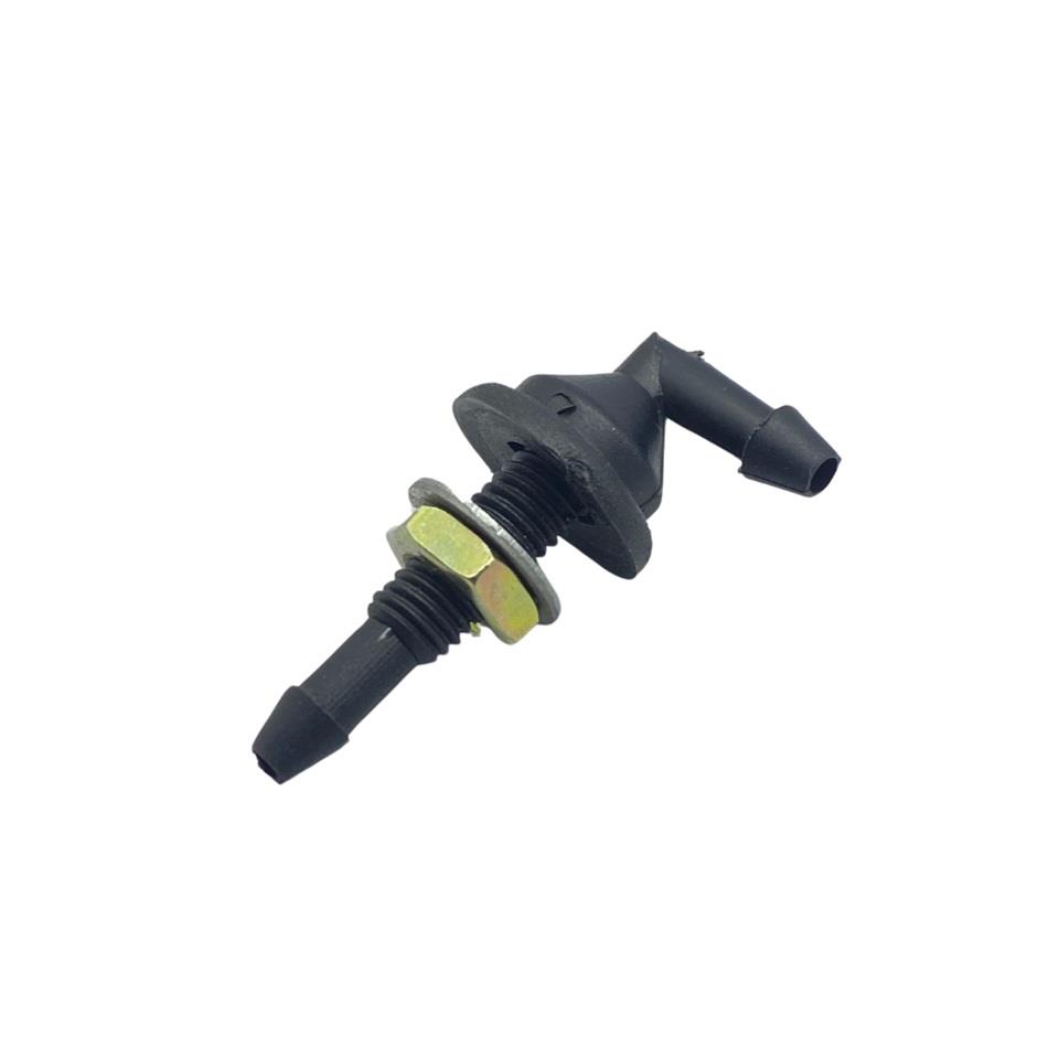 SU FISKİYE EKİ UNIVERSAL (L TİP VİDALI) (6 MM) (SİYAH) 