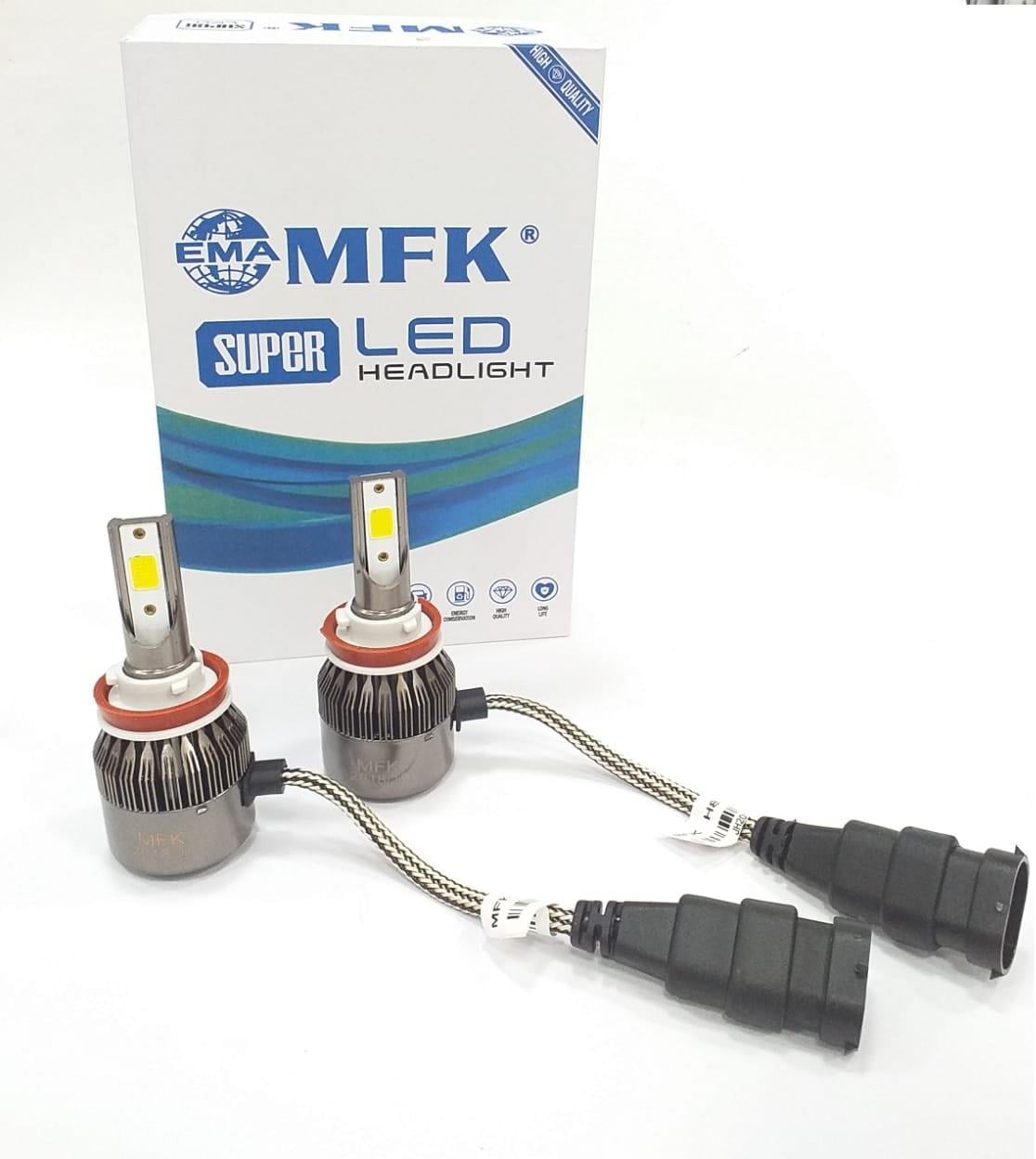 8V-48V H8 COB LED XENON FAR AMPUL SETİ 6000K 6000 LÜMEN