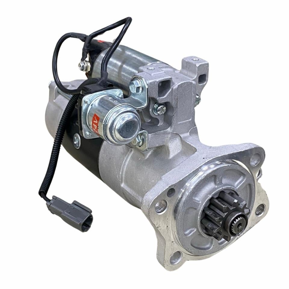 24V MARŞ MOTORU MITSUBISHI TİPİ 10 DİŞ 5 KW CATERPILLAR FORKLİFT