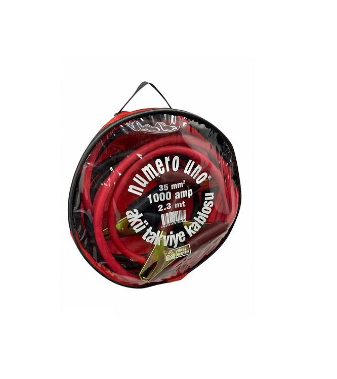 AKÜ TAKVİYE KABLOSU 1000 AH 35 MM TAKIM (2.3 MT)