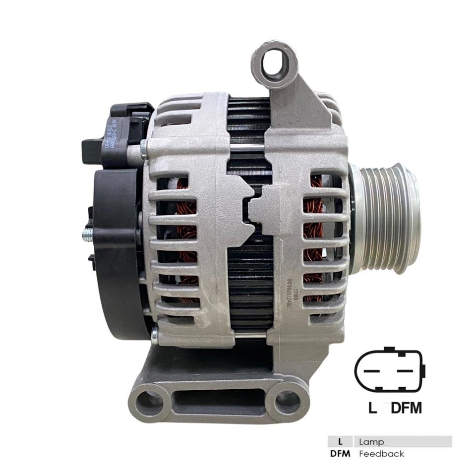12V ALTERNATÖR DİNAMO BOSCH TİPİ 150 A (L-DFM) CITROEN-FIAT-FORD-PEUGEOT 2006 >