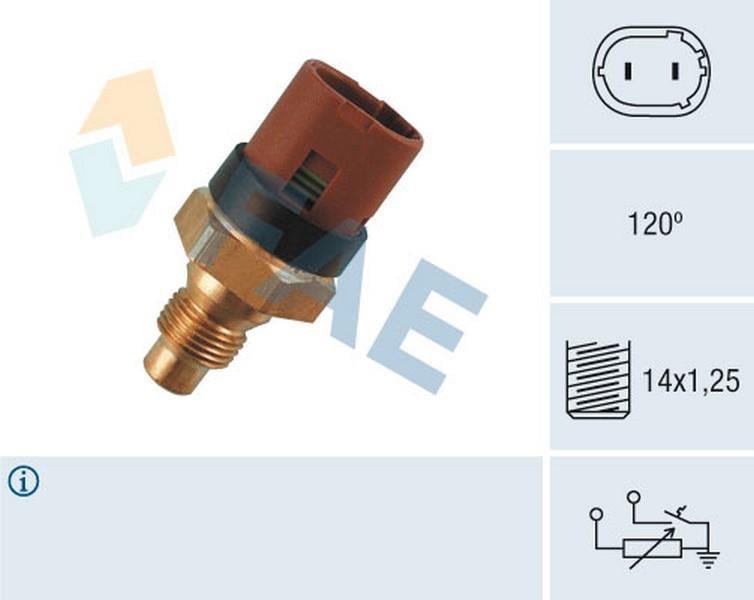 FAE HARARET MÜŞÜRÜ (2 FİŞ KAHVERENGİ SOKET) RENAULT