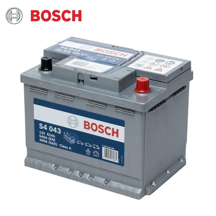 BOSCH 12V 62 AH AKÜ 540 A (EN) (S4 043) (242*175*190)