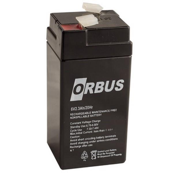 ORBUS 6V 2.3 AH AKÜ KURU TİP (46*46*100)