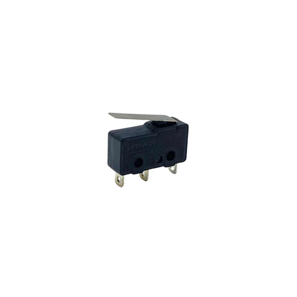 MİKRO SWITCH (PALETLİ) (3A 125V-250V AC) (KW12) (NC-NO-C)