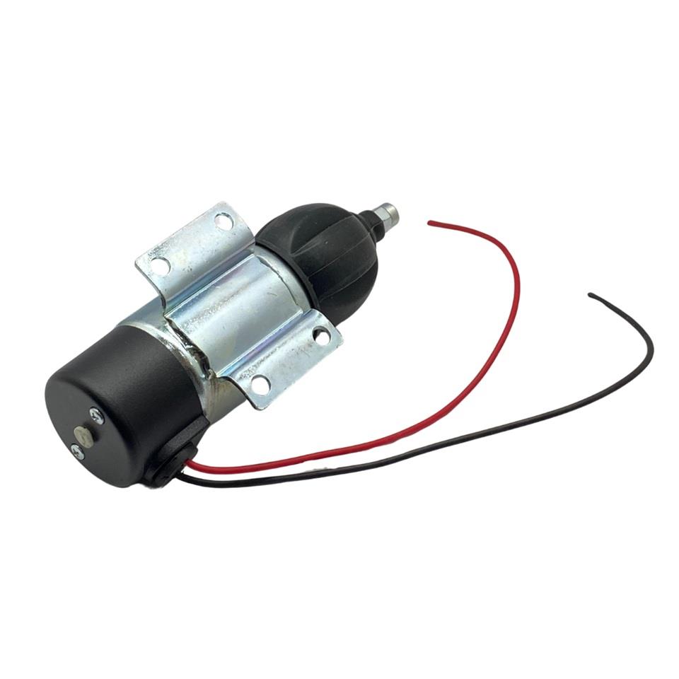 12V STOP SELENOİDİ CAV TİPİ (PLATİNLİ) (GÖVDE ÇAPI:60 MM) PERKINS