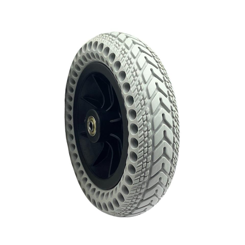 ÖN TEKERLEK SİLİKON DOLGU GRİ (200 X 50) ENGELLİ ARACI