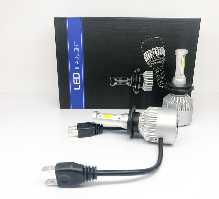 12V-24V H7 COB LED XENON FAR AMPUL SETİ 6500K 8000 LÜMEN