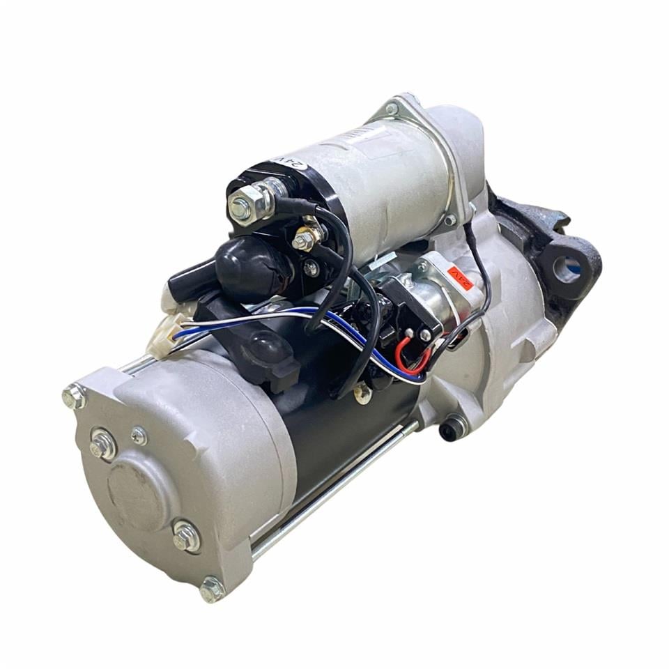 24V MARŞ MOTORU NIKKO TİPİ 12 DİŞ 7.5 KW (DIŞTAN SAPLAMA) KOMATSU