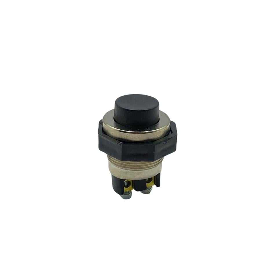 BUTON METAL (VİDALI) (22 MM) SİYAH