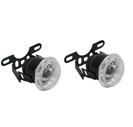 SİS LAMBASI YUVARLAK BEYAZ (H3 AMPULLÜ) (60 MM) (2 AD)