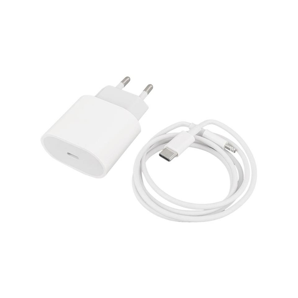 PD-C 20 WATT TYPE-C ŞARJ BAŞLIK ADAPTÖRÜ + ŞARJ KABLOSU (TYPE-C) (70 CM) IPHONE