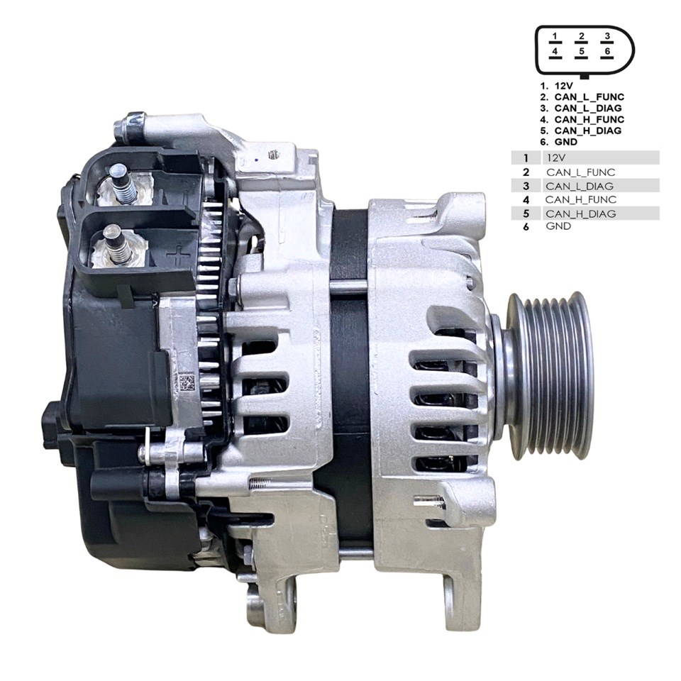 VALEO 48V ALTERNATÖR DİNAMO 250 A AUDI A3/Q3-CUPRA-SEAT LEON-SKODA OCTAVIA IV-VW GOLF VIII 2019 >